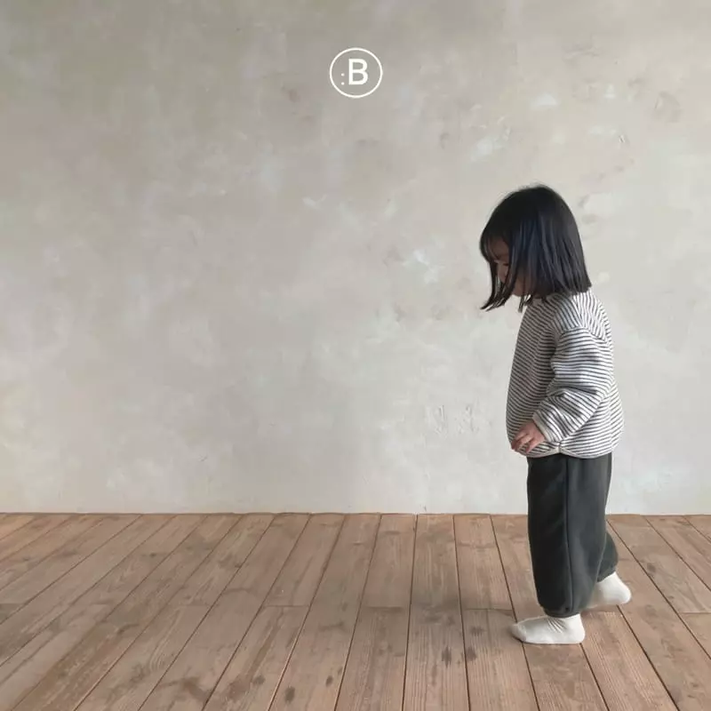 Bella Bambina - Korean Children Fashion - #childrensboutique - Bang Stripes Tee - 6