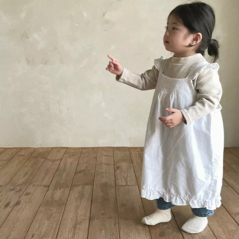 Bella Bambina - Korean Children Fashion - #discoveringself - Frill Layered One-piece - 6