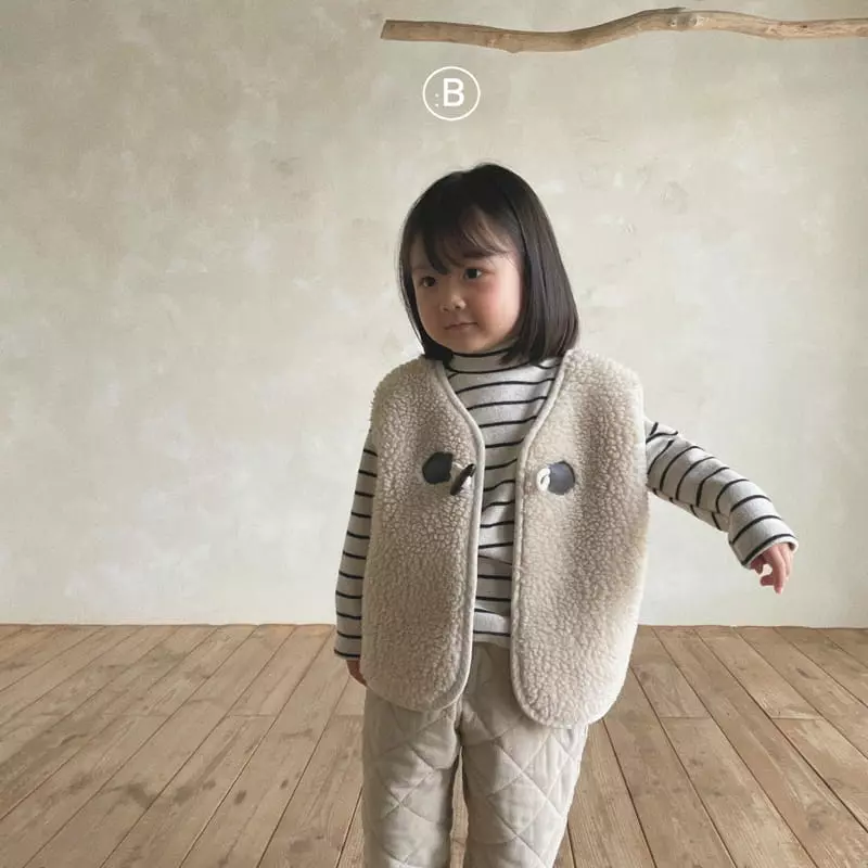 Bella Bambina - Korean Children Fashion - #kidsshorts - My Stripes Turtleneck Tee - 12