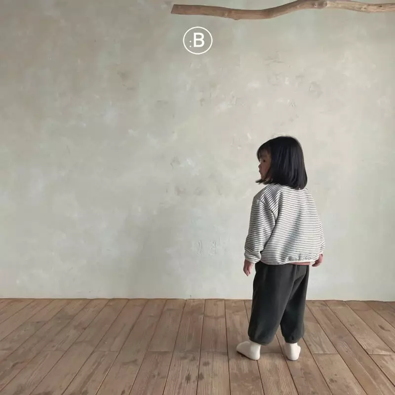 Bella Bambina - Korean Children Fashion - #kidsshorts - Bang Stripes Tee - 10
