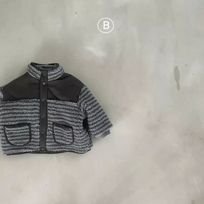 Bella Bambina - Korean Children Fashion - #fashionkids - Bear Dumble Jacket - 4