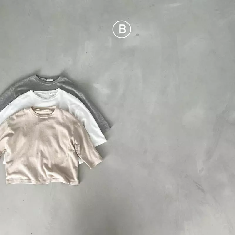Bella Bambina - Korean Children Fashion - #kidsshorts - Basic Bing Boxy Tee - 4