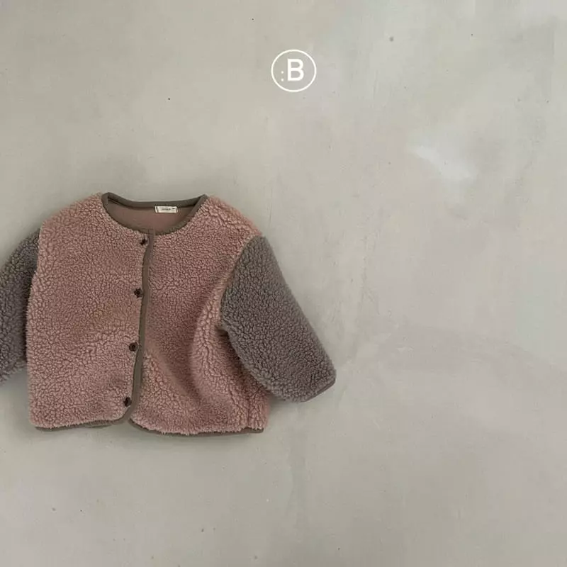 Bella Bambina - Korean Children Fashion - #Kfashion4kids - Choco Color Dumble Jacket - 4