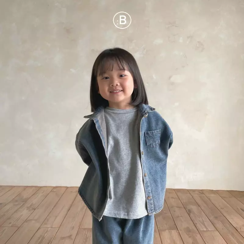 Bella Bambina - Korean Children Fashion - #littlefashionista - Basic Bing Boxy Tee - 7