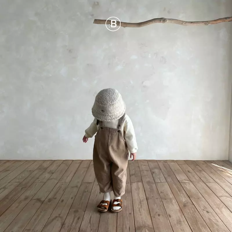 Bella Bambina - Korean Children Fashion - #magicofchildhood - Rib Dungarees Pants - 12