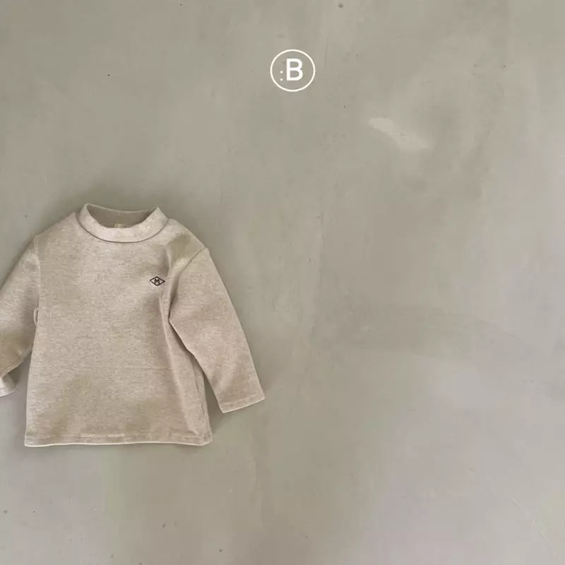 Bella Bambina - Korean Children Fashion - #minifashionista - My Simple Hlaf Turtleneck Tee