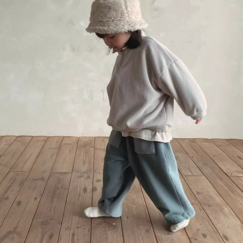 Bella Bambina - Korean Children Fashion - #prettylittlegirls - Easy Anorak Sweatshirt - 6
