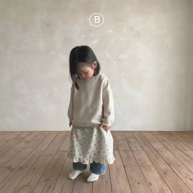 Bella Bambina - Korean Children Fashion - #stylishchildhood - Under Piping Sweatshirt - 10