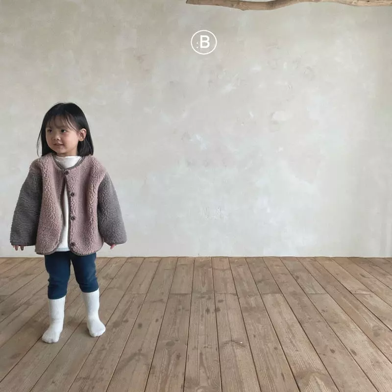 Bella Bambina - Korean Children Fashion - #todddlerfashion - Choco Color Dumble Jacket - 8