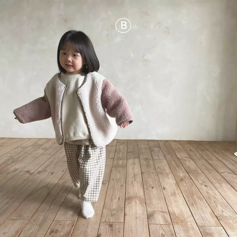 Bella Bambina - Korean Children Fashion - #toddlerclothing - Choco Color Dumble Jacket - 9