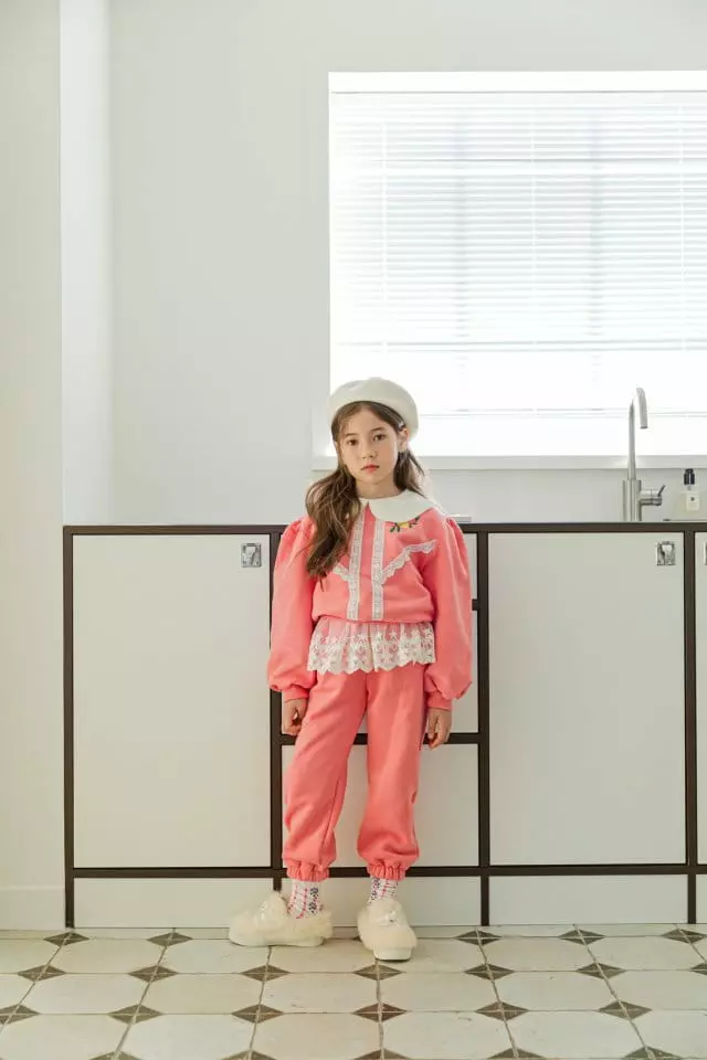 Berry Berry - Korean Children Fashion - #childofig - Dong Beak Flower Sweatshirt - 8