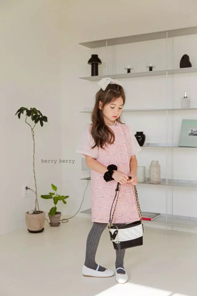 Berry Berry - Korean Children Fashion - #childofig - Pu Twid One-piece