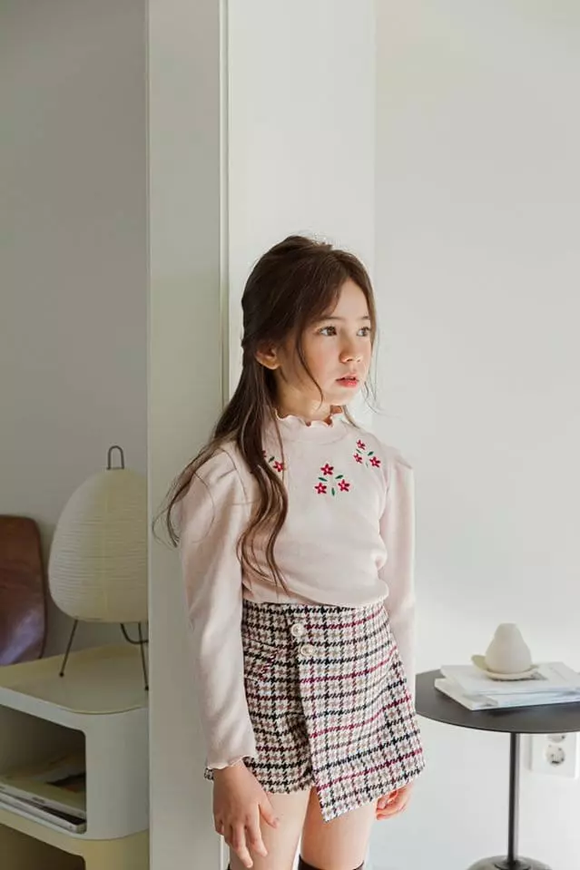 Berry Berry - Korean Children Fashion - #childrensboutique - Mijou Wrap Skirt Pants - 10