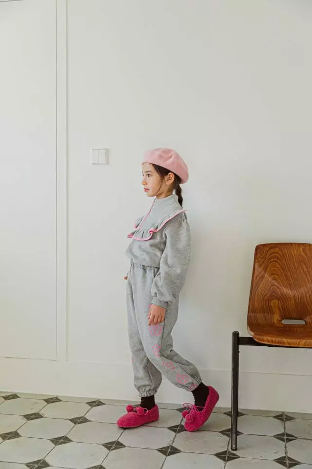 Berry Berry - Korean Children Fashion - #designkidswear - Flower Twey Set - 9