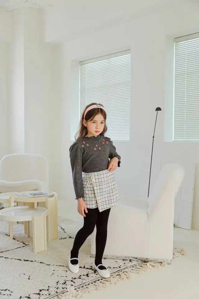 Berry Berry - Korean Children Fashion - #designkidswear - Flower Tee - 8