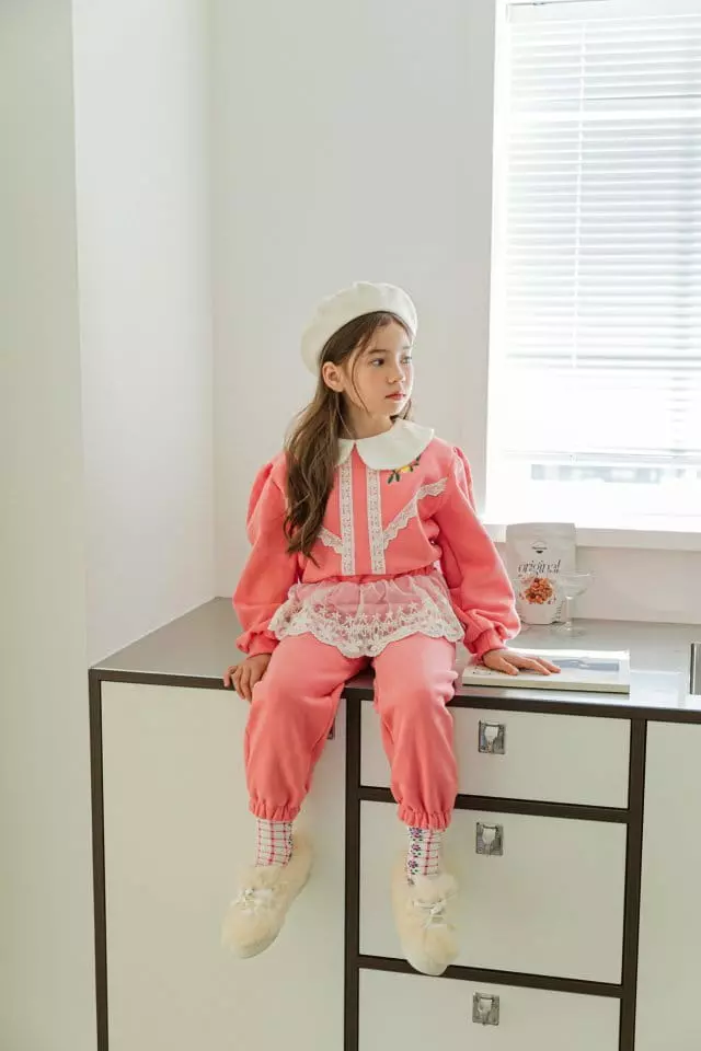 Berry Berry - Korean Children Fashion - #discoveringself - Dong Beak Flower Sweatshirt - 11