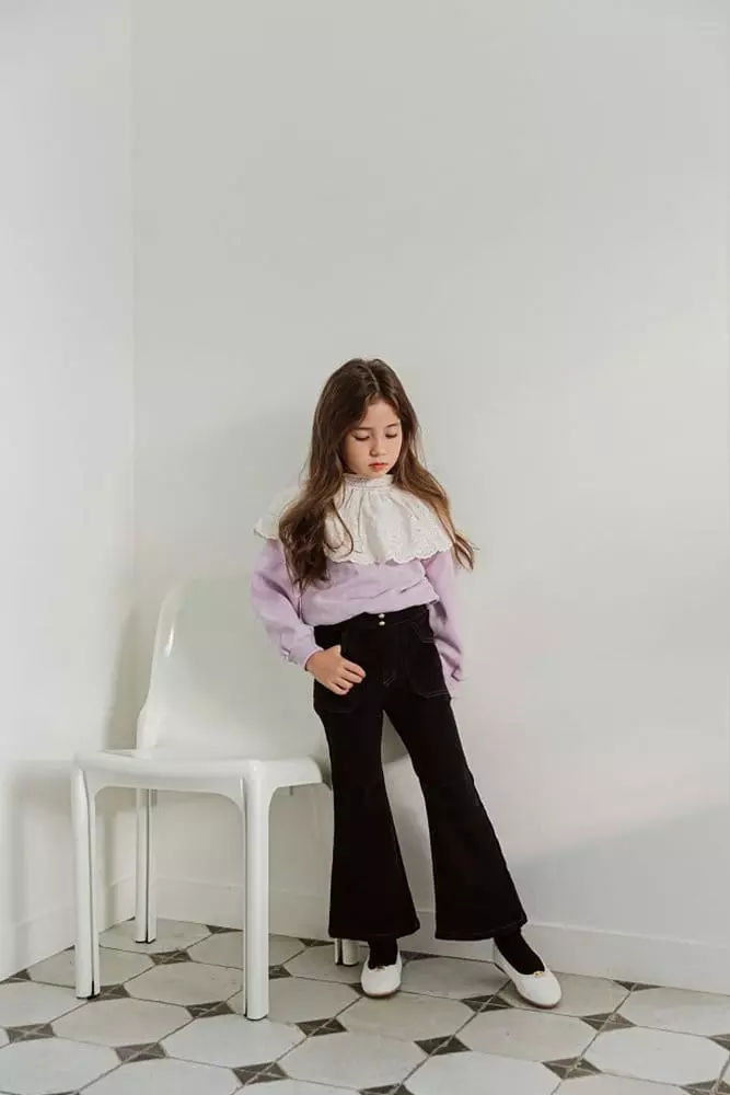 Berry Berry - Korean Children Fashion - #fashionkids - Bean Button Pants