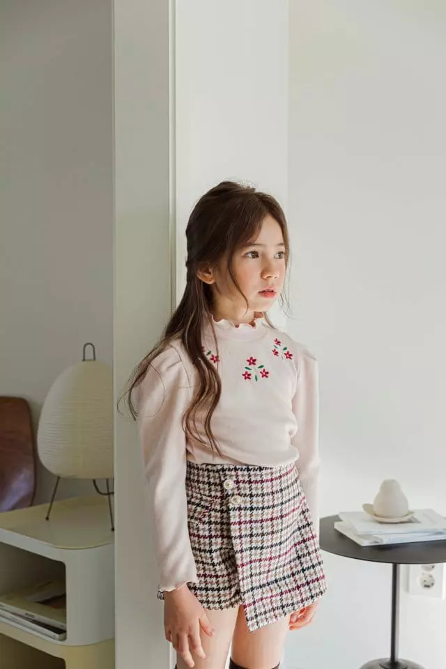 Berry Berry - Korean Children Fashion - #kidsstore - Flower Tee - 12