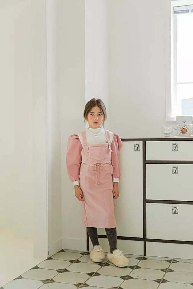 Berry Berry - Korean Children Fashion - #kidsstore - Belong Dungarees One-piece - 2