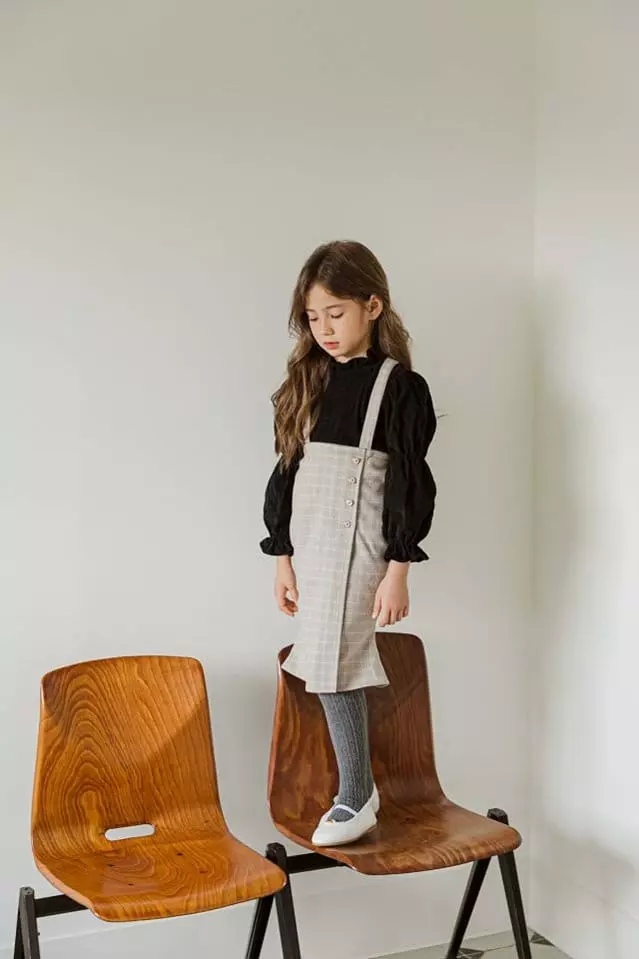 Berry Berry - Korean Children Fashion - #kidzfashiontrend - Mu Made Dungarees One-piece - 2