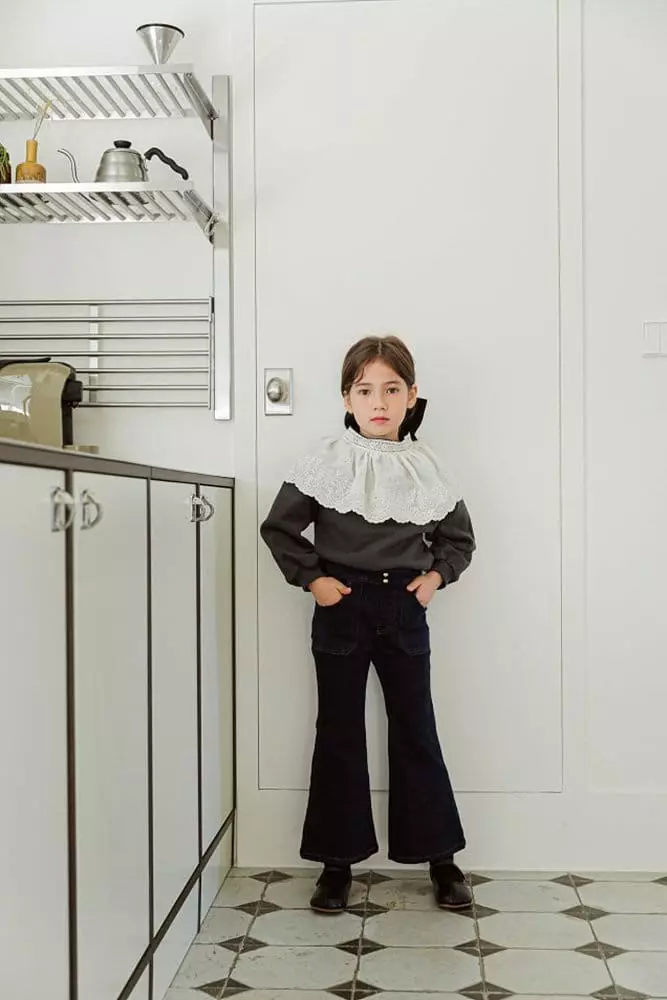 Berry Berry - Korean Children Fashion - #littlefashionista - Bean Button Pants - 6