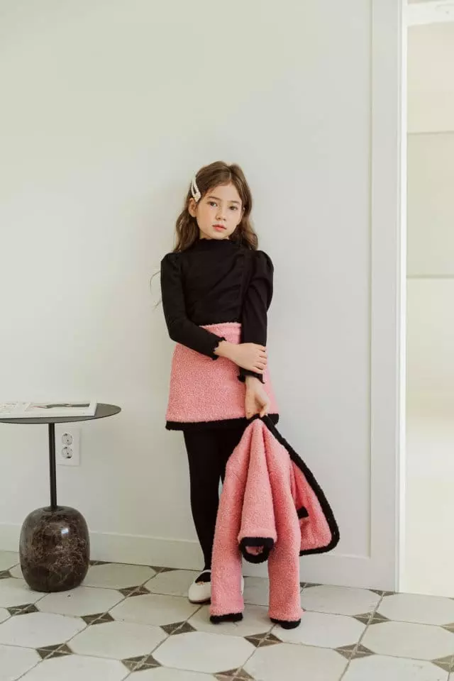 Berry Berry - Korean Children Fashion - #littlefashionista - Shirring Tee - 2