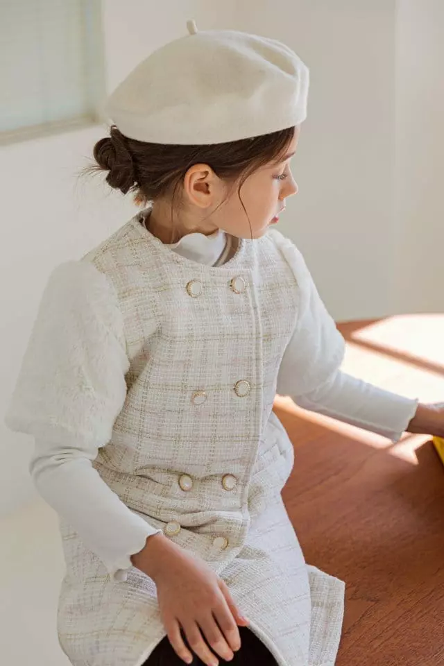 Berry Berry - Korean Children Fashion - #littlefashionista - Pu Twid One-piece - 10