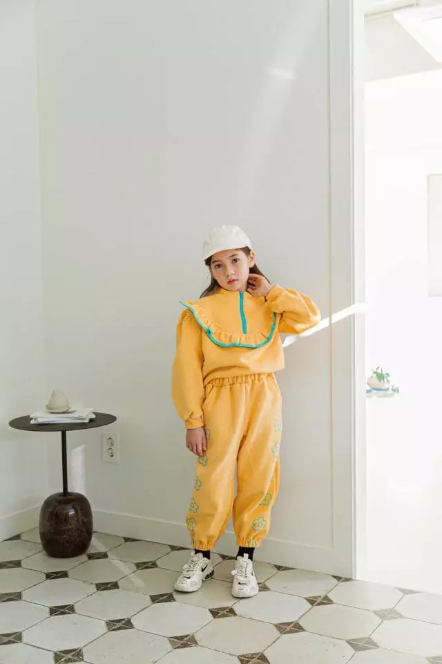 Berry Berry - Korean Children Fashion - #magicofchildhood - Flower Twey Set