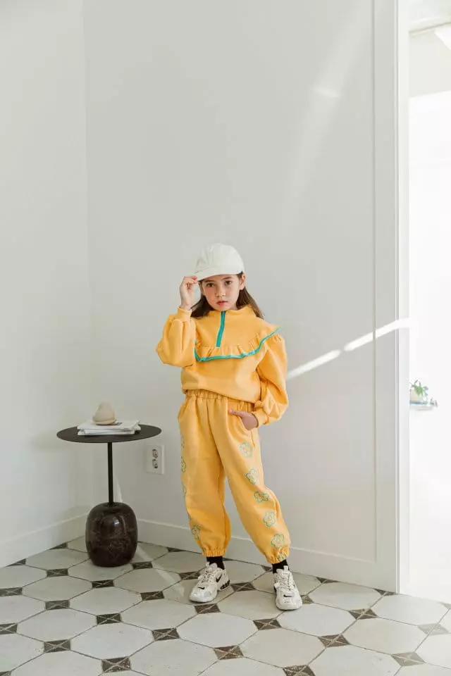 Berry Berry - Korean Children Fashion - #minifashionista - Flower Twey Set - 2