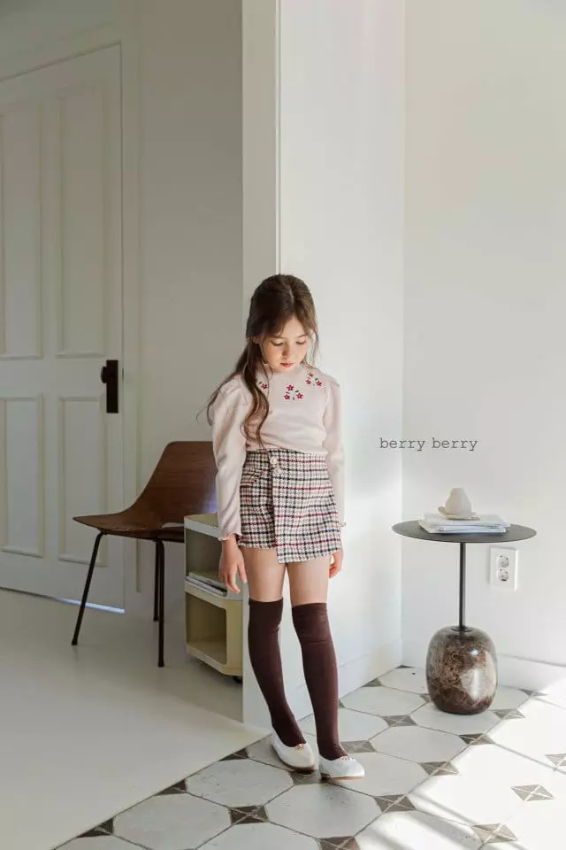 Berry Berry - Korean Children Fashion - #prettylittlegirls - Flower Tee - 2