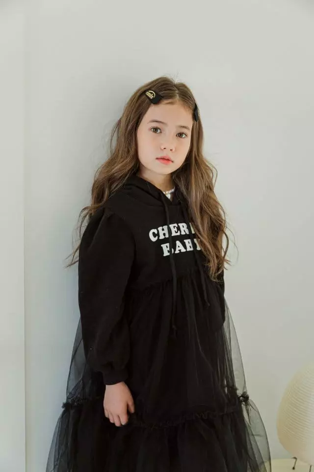 Berry Berry - Korean Children Fashion - #prettylittlegirls - Cherry Baby Hoody One-piece - 12