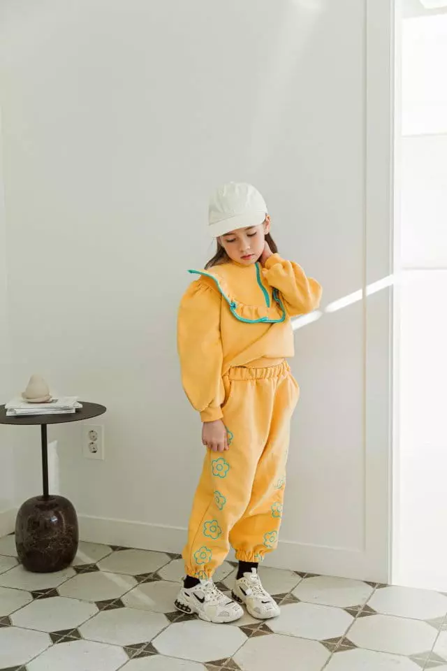 Berry Berry - Korean Children Fashion - #toddlerclothing - Flower Twey Set - 5