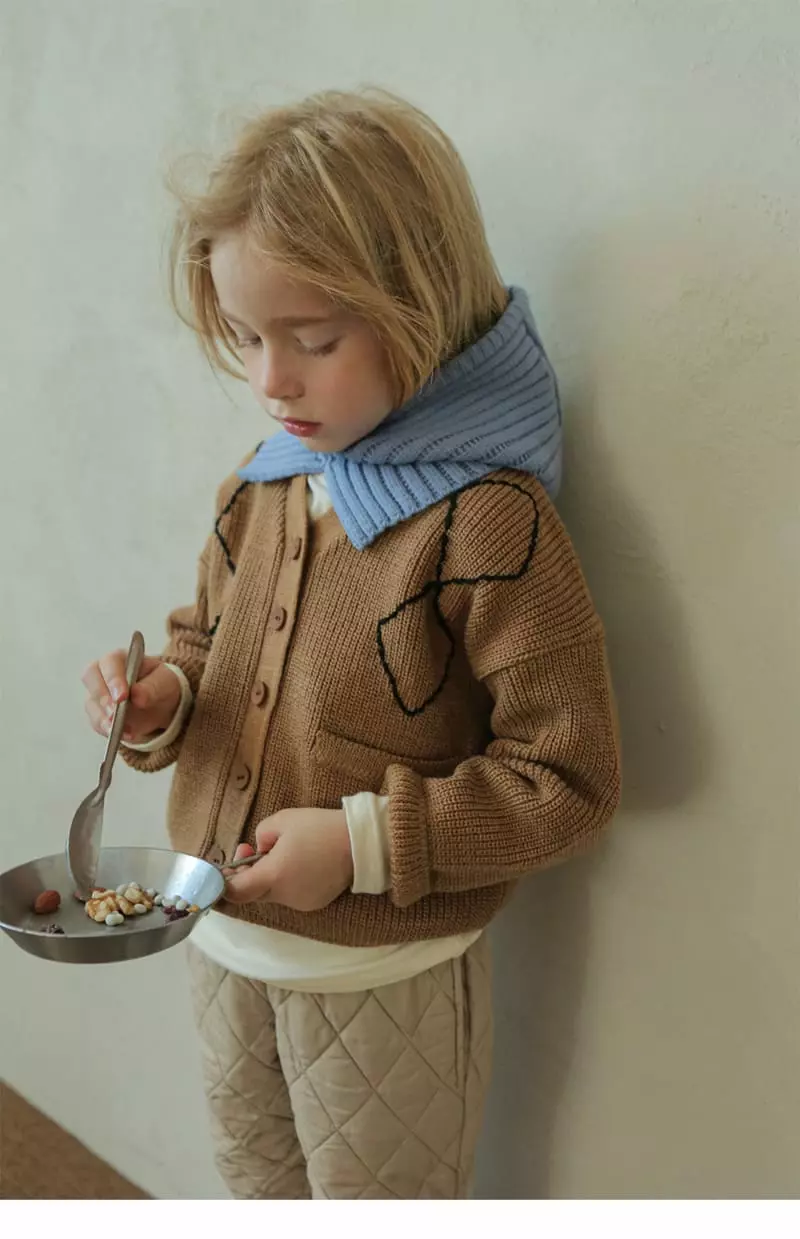 Bien a Bien - Korean Children Fashion - #designkidswear - Billde Knit Cardigan