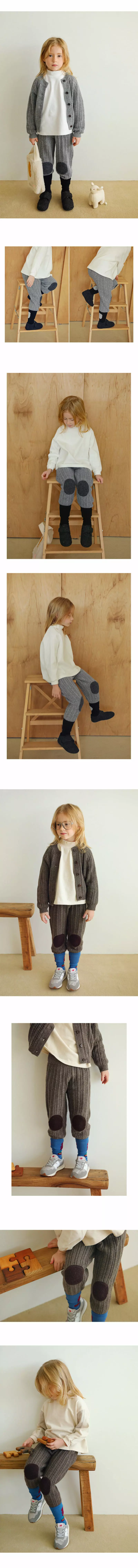 Bien a Bien - Korean Children Fashion - #designkidswear - Chuck Knit Pants - 2