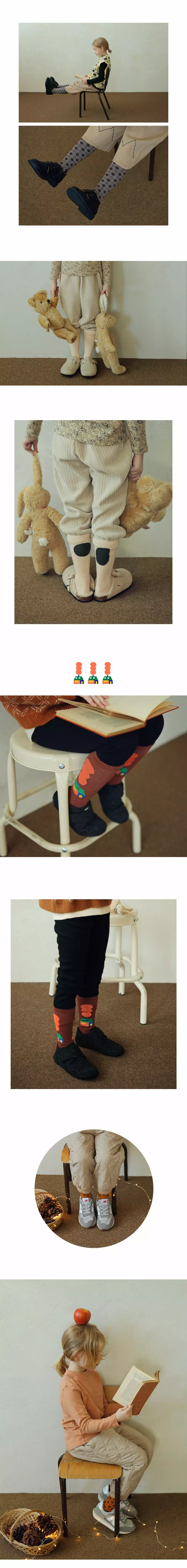 Bien a Bien - Korean Children Fashion - #kidsstore - PO Socks Set - 2