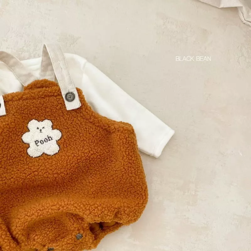 Black Bean - Korean Baby Fashion - #babyboutiqueclothing - Pooh Bebe Top Bottom Set