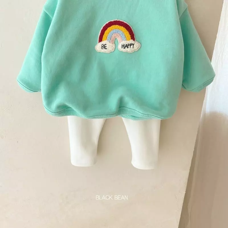 Black Bean - Korean Baby Fashion - #babyfashion - Rainbow Bebe Fleece Top Bottom Set - 5