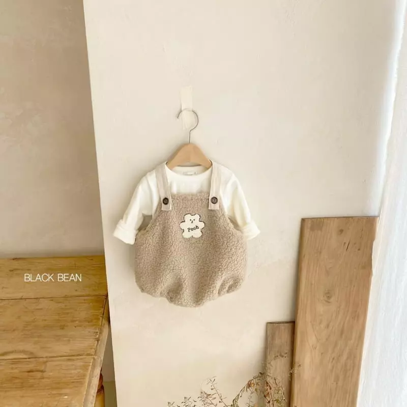 Black Bean - Korean Baby Fashion - #babyoninstagram - Pooh Bebe Top Bottom Set - 7