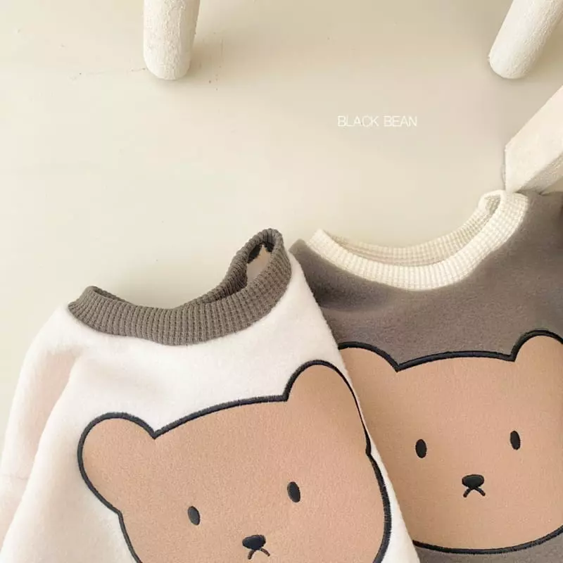 Black Bean - Korean Baby Fashion - #babyoninstagram - Poly Bebe Top Bottom Set - 6
