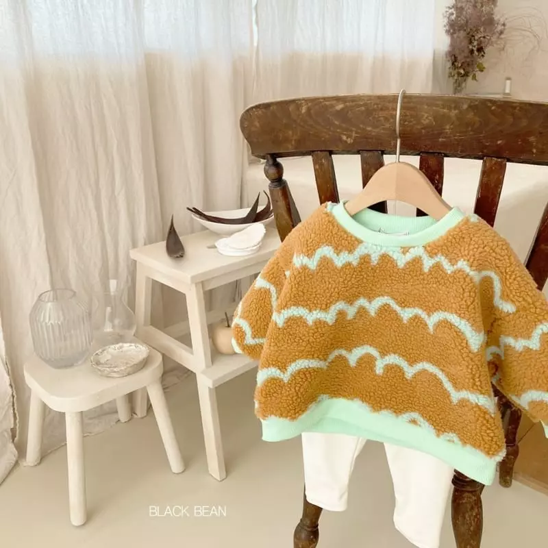 Black Bean - Korean Baby Fashion - #babyoutfit - My Bbogle Bebe Top Bottom Set - 7