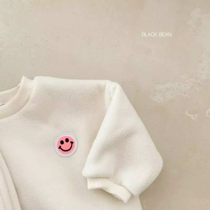 Black Bean - Korean Baby Fashion - #babyoutfit - Mochi Fleece Bebe Top Bottom Set - 7