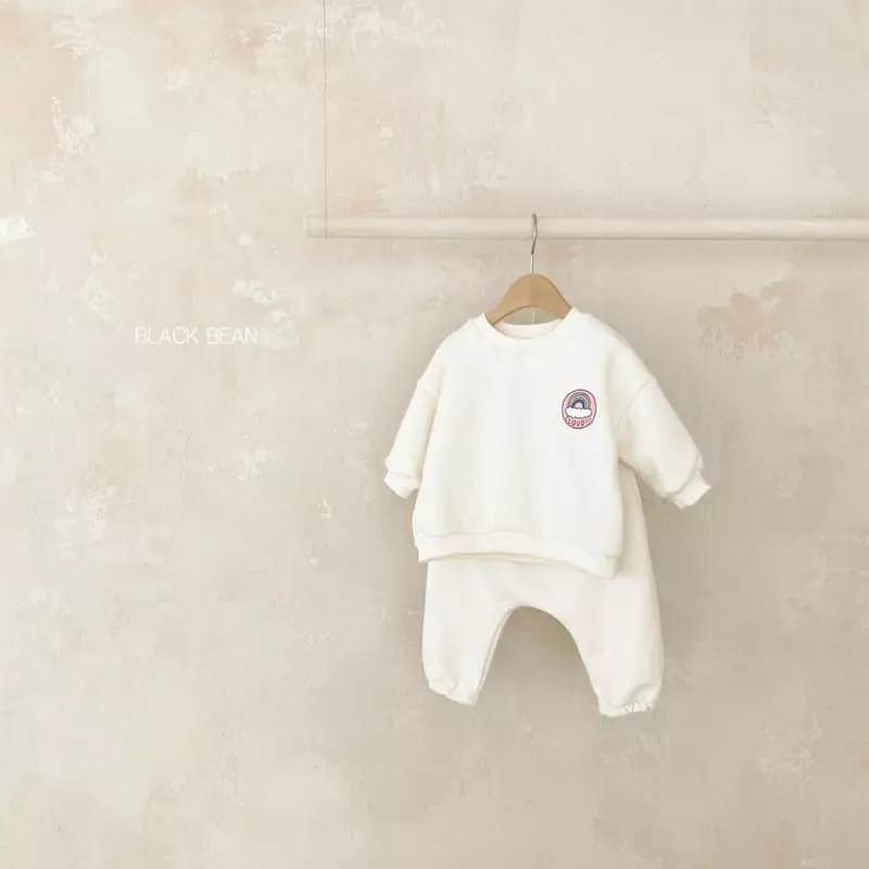 Black Bean - Korean Baby Fashion - #onlinebabyboutique - Cloud Fleece Bebe Top Bottom Set - 7