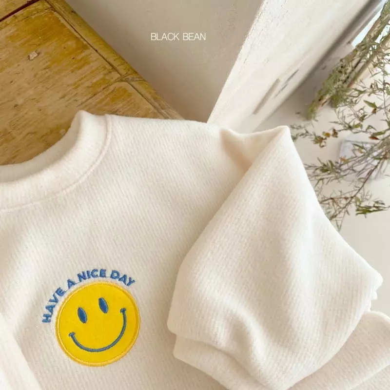 Black Bean - Korean Children Fashion - #Kfashion4kids - Joa Fleece Top Bottom Set - 3