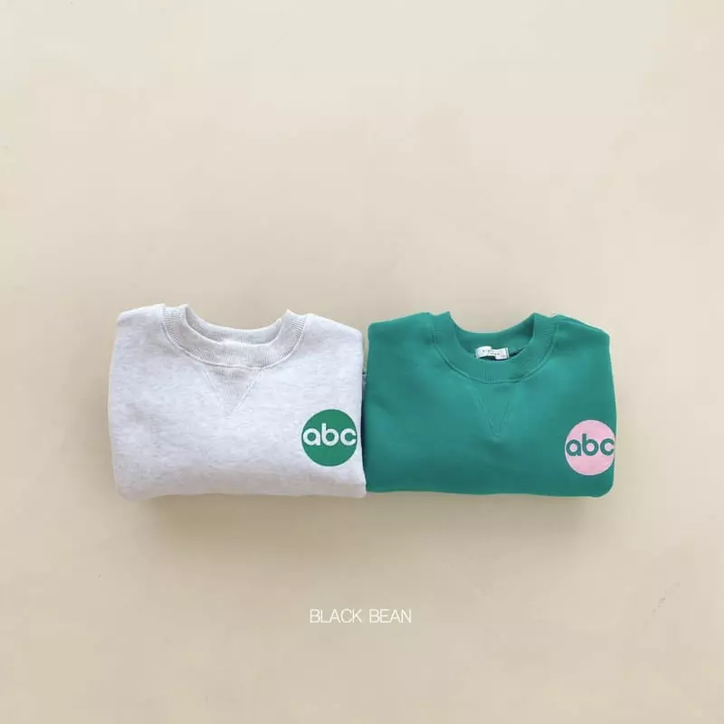 Black Bean - Korean Children Fashion - #childofig - ABC Sweatshirt - 3