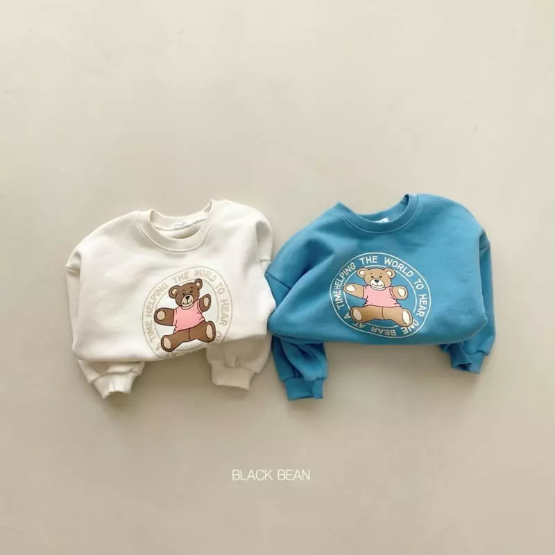 Black Bean - Korean Children Fashion - #childofig - Time Sweatshirt