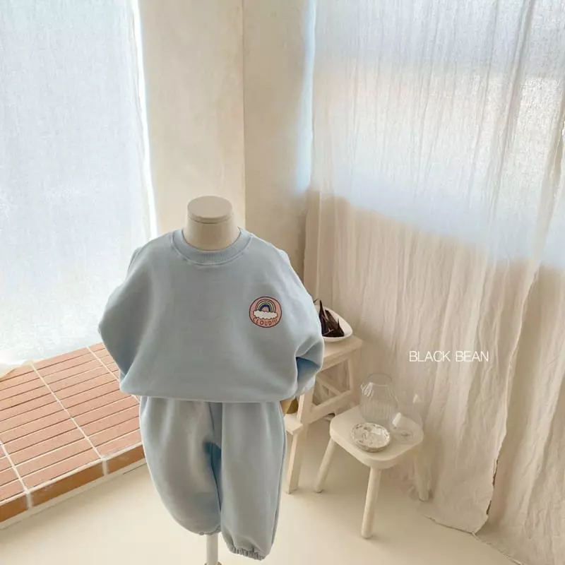 Black Bean - Korean Children Fashion - #childrensboutique - Cloude Top Bottom Set - 11