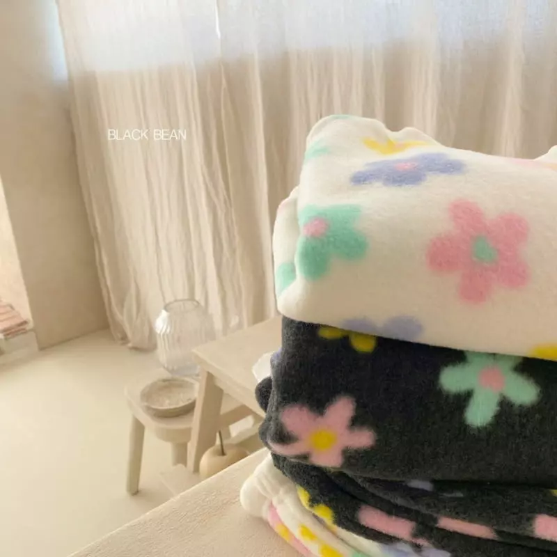 Black Bean - Korean Children Fashion - #designkidswear - Madelen Fleece Top Bottom Set - 7