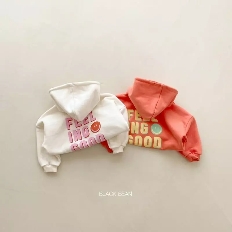 Black Bean - Korean Children Fashion - #designkidswear - Feeling Fleece Hoody
