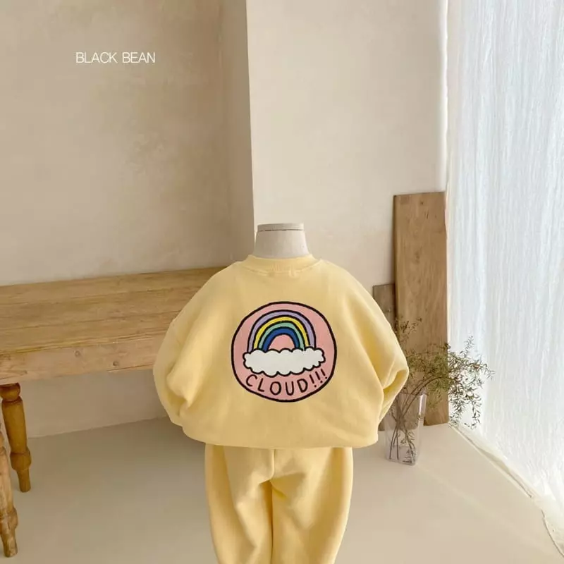 Black Bean - Korean Children Fashion - #designkidswear - Cloude Top Bottom Set - 12