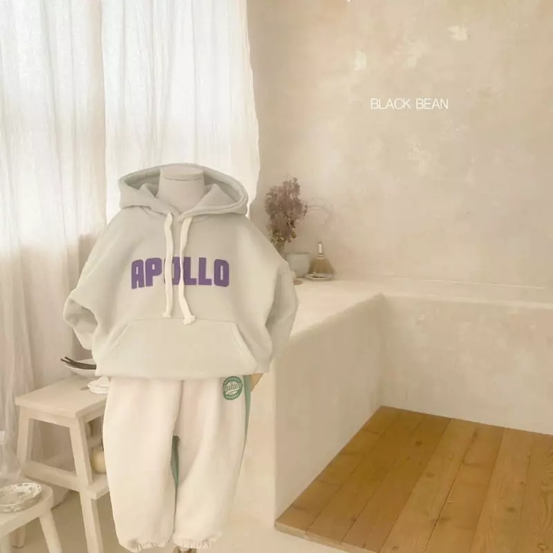 Black Bean - Korean Children Fashion - #designkidswear - Apolo Fleece Hoody - 11